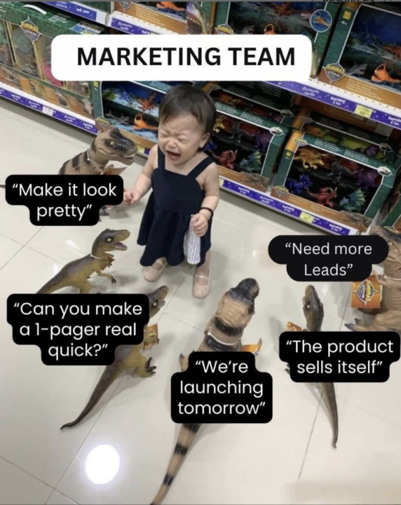 This is every marketing team right now.