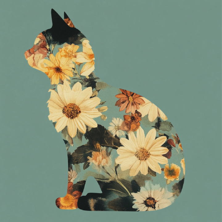 Flower Cat