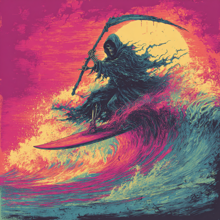 Death Rides a Surfboard