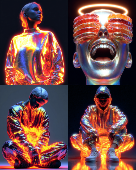 Shiny burning combi