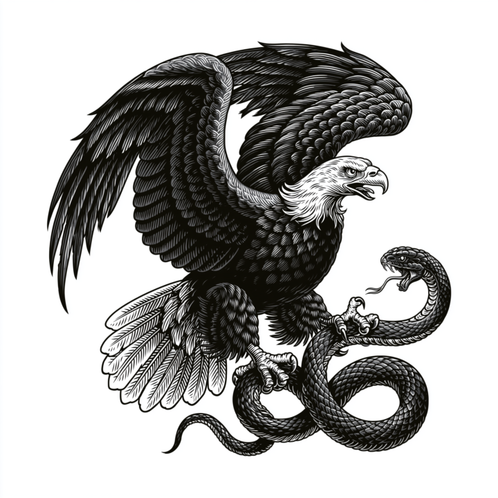 Vintage Tattoo Inspired Design