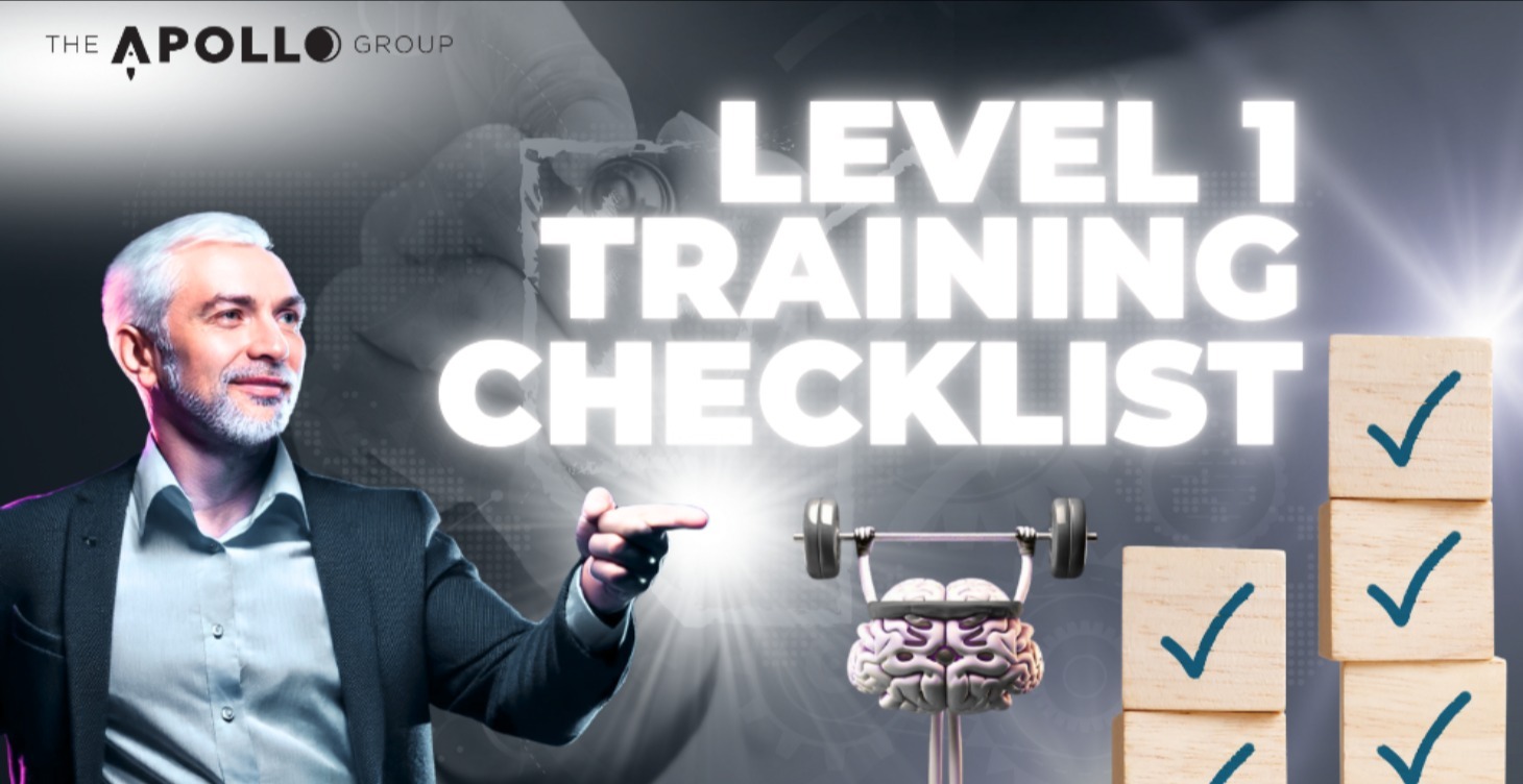 (Vision) Tom Ferry Level 1 Coaching Checklist