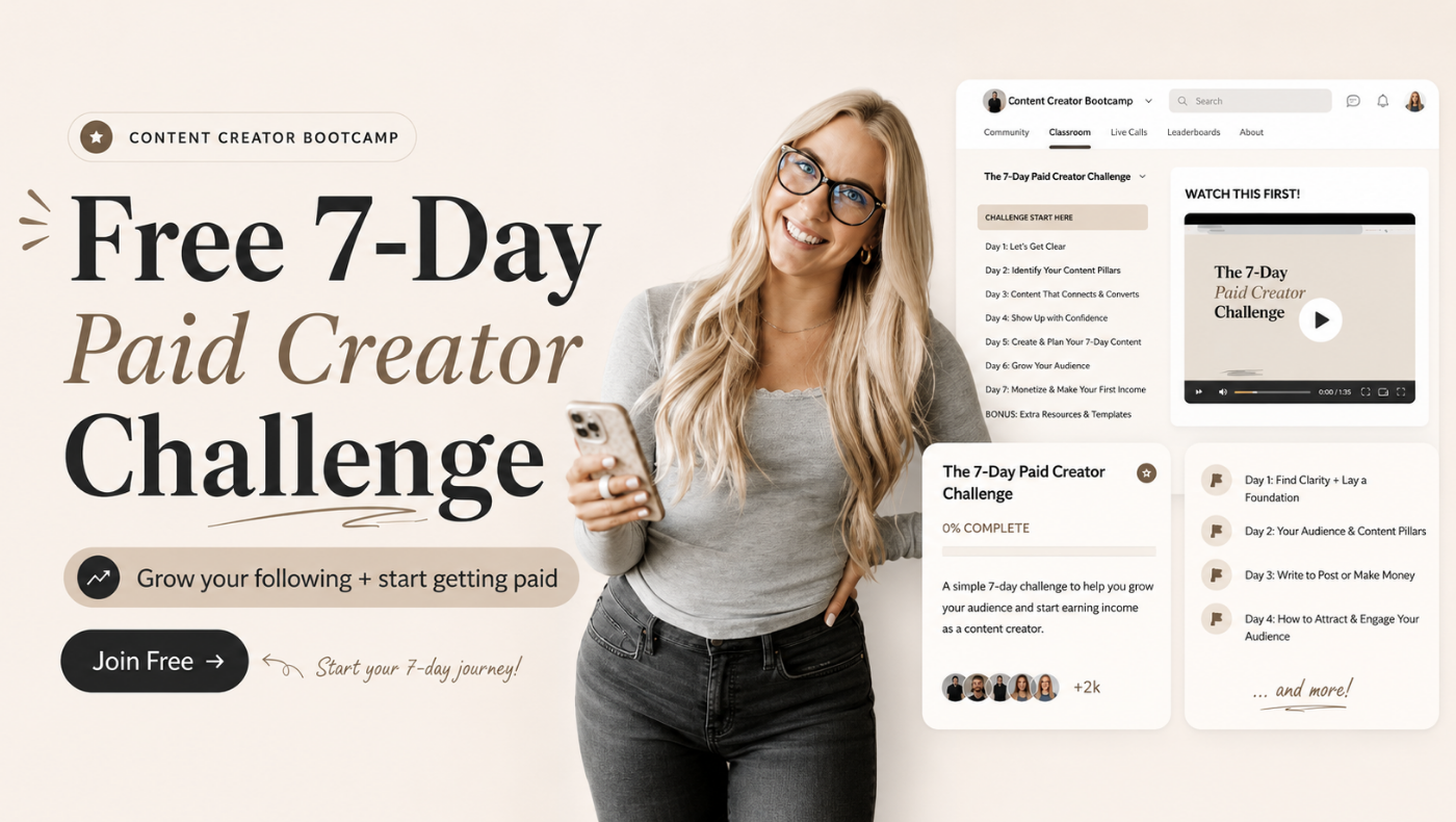 Content Creator Bootcamp