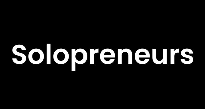 Solopreneurs