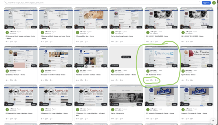 Whoa... Found my FIRST EVER LOOM that got me a client... (#Cringe)