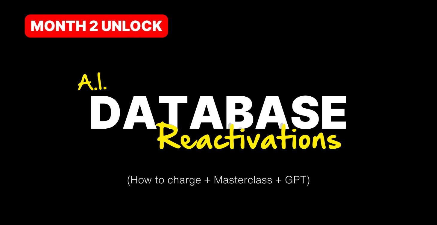 A.I. Database Reactivations