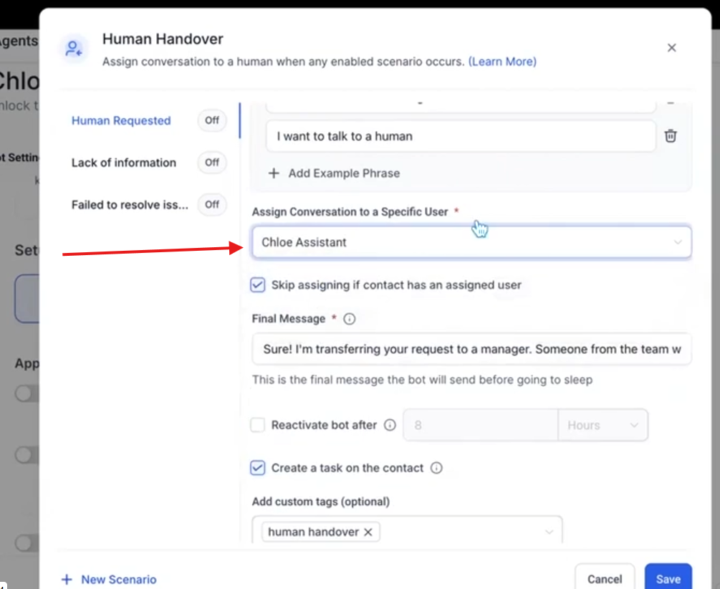 Charles last Bot Build Re: Specific User