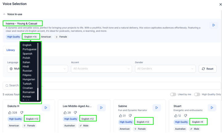 AI Agent "Ivanna" get 2 Thumbs Up for Spanish Speaking