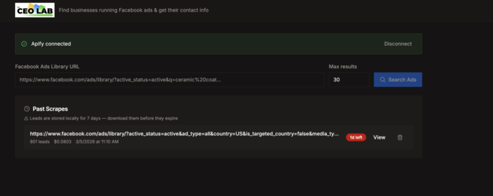 Who is using the lead scraper I made??