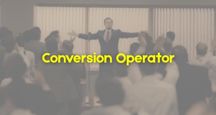 Conversion Operators