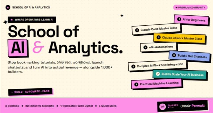 School of AI and Analytics