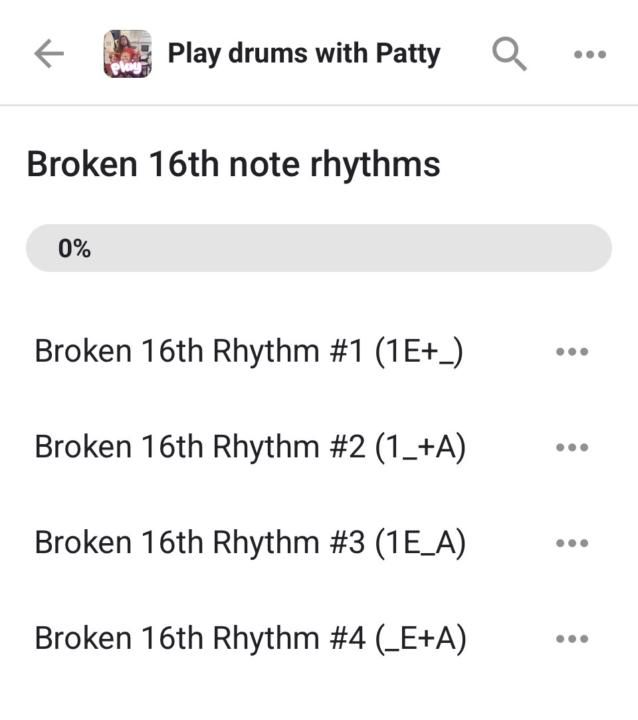 Final broken rhythm is up!