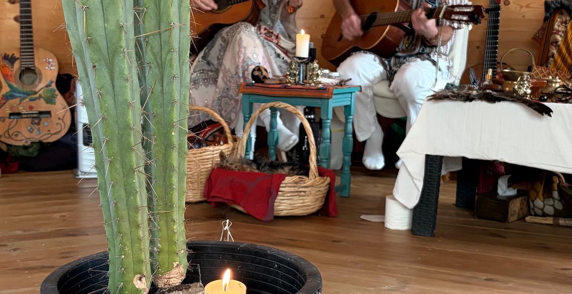 Pre St Pedro Cactus ceremony