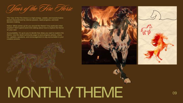 Monthly Theme & Challenge 