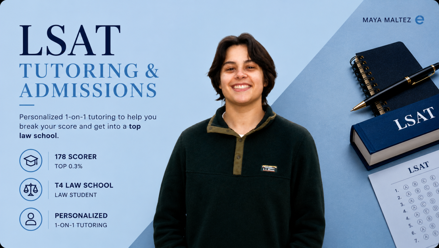 LSAT Tutoring & Admissions