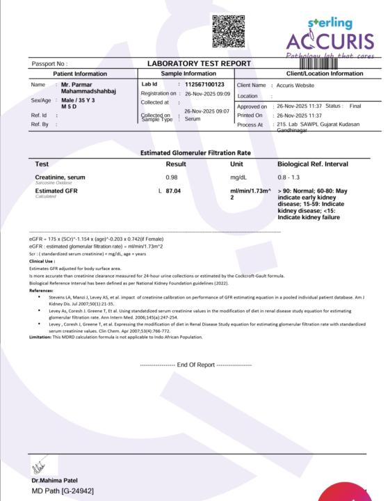 Need help to understand report 