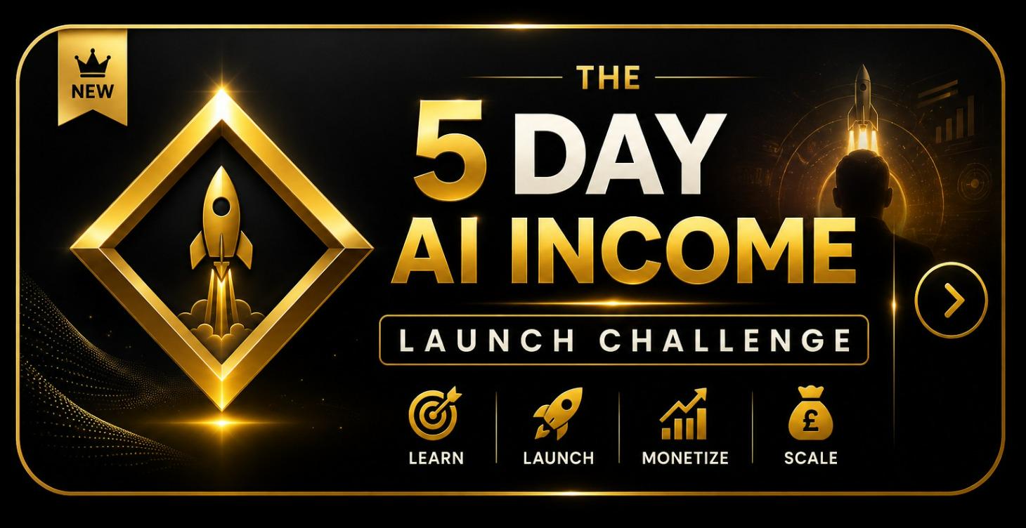 5 Day AI Income Launch Challenge