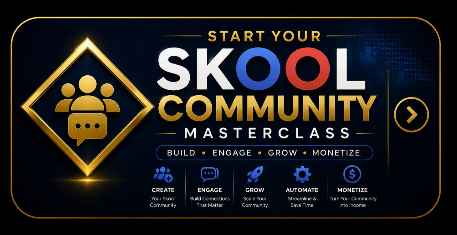 START Your Skool Community Masterclass