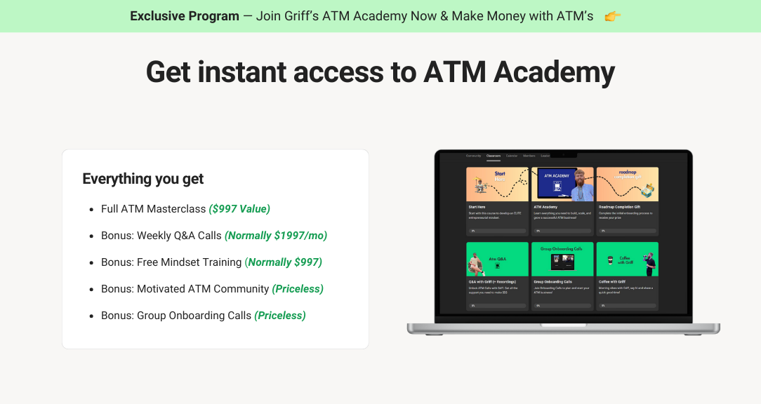 Griff's ATM Academy