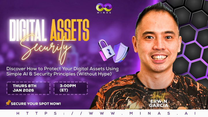 🚨 LIVE WEBINAR: DIGITAL ASSETS SECURITY 🚨