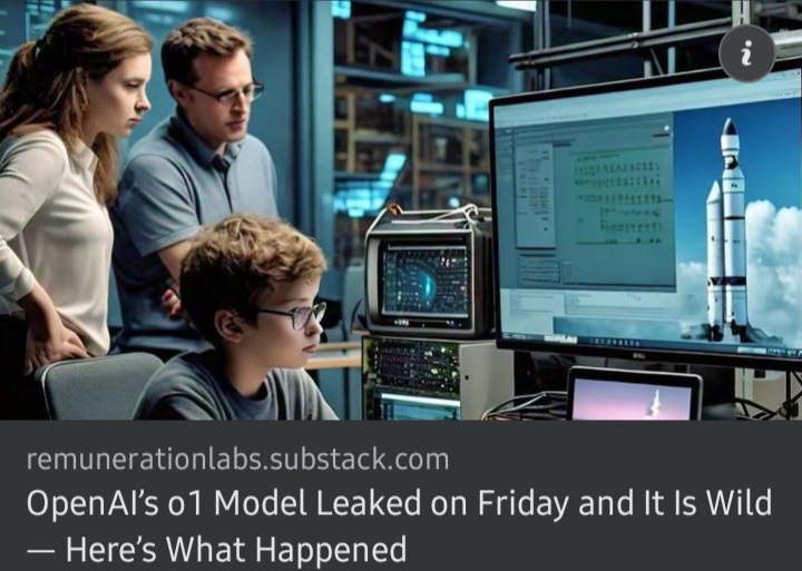 In today's AI news, OpenAI is set to release the full o1 reasoning model sometime this year, but an unexpected leak last week means we may have already seen it in action — and it is even better than we expected.