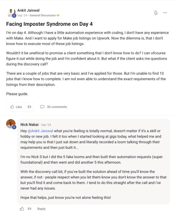 Facing Imposter Syndrome on Day 4