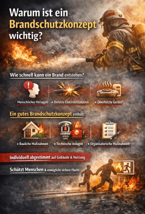 Warum ist ein Brandschutzkonzept wichtig?