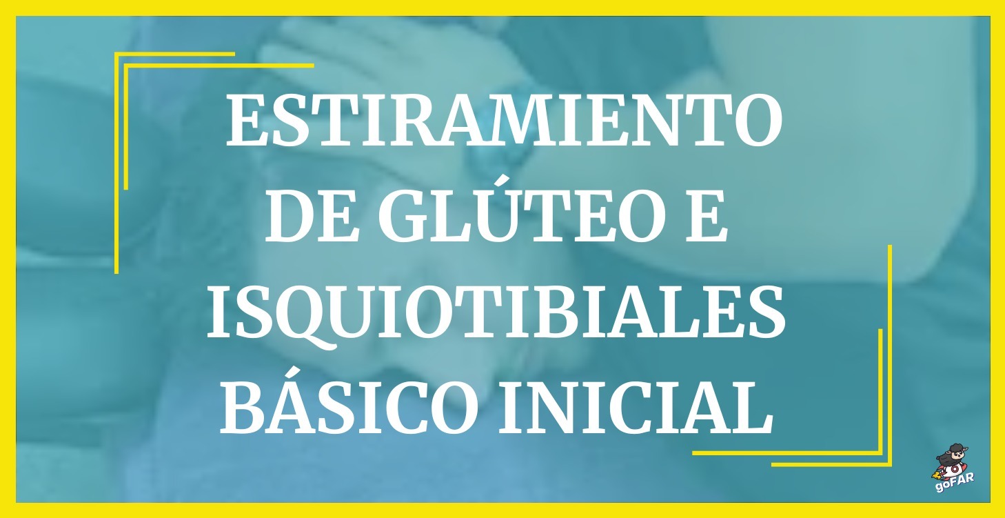 Estiramiento de Glúteo e Isquiotibiales Básico