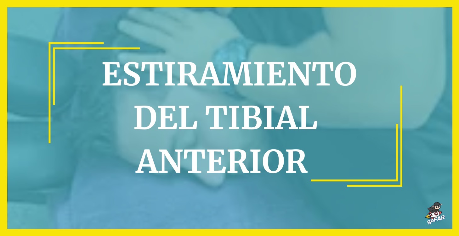 Estiramiento del tibial anterior