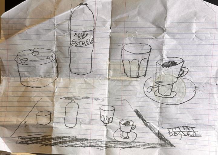 O Ritual do Traço: A Metafísica do Cotidiano Por Marcelo Maria de Castro