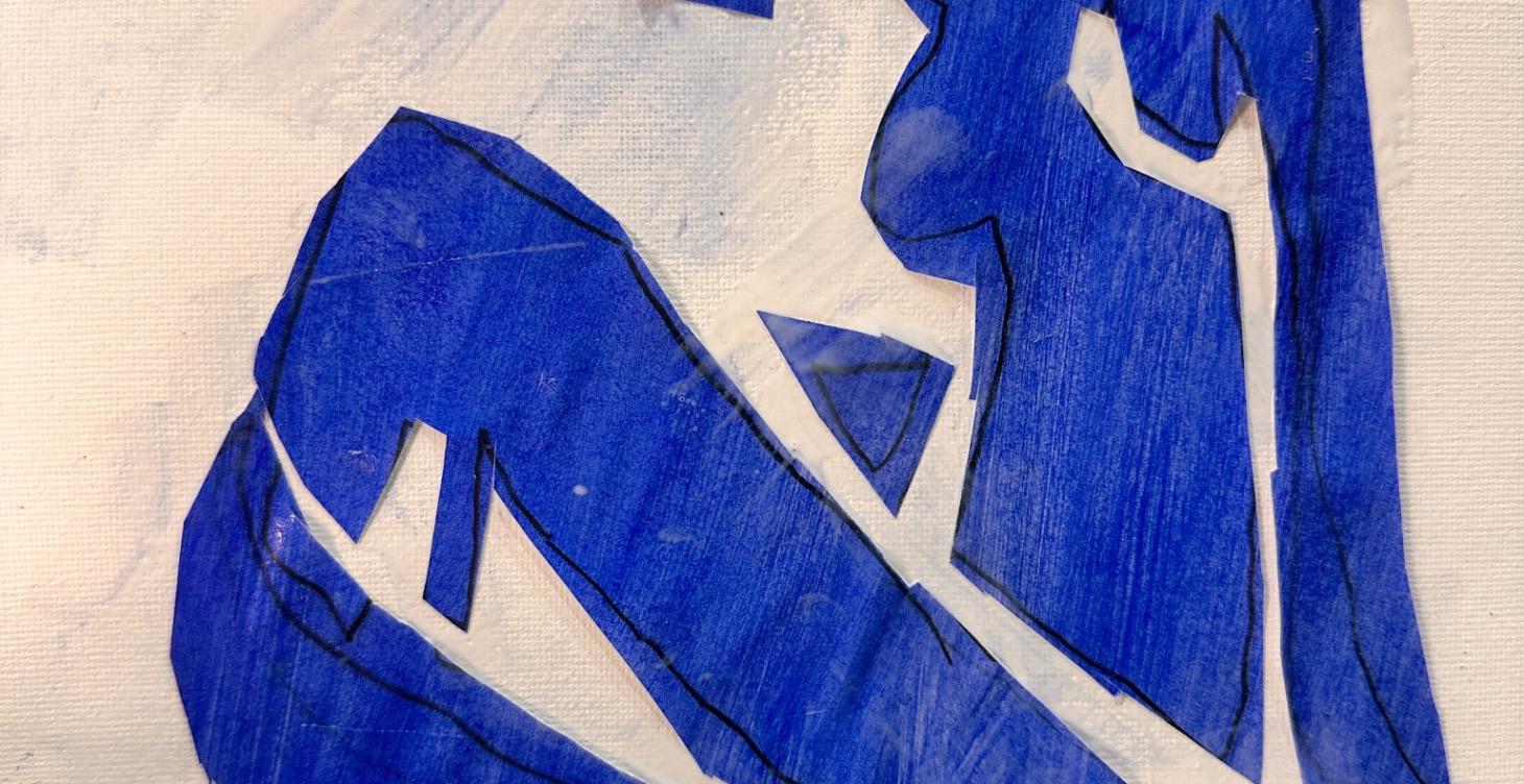 Colagem e Modelo Vivo de Matisse