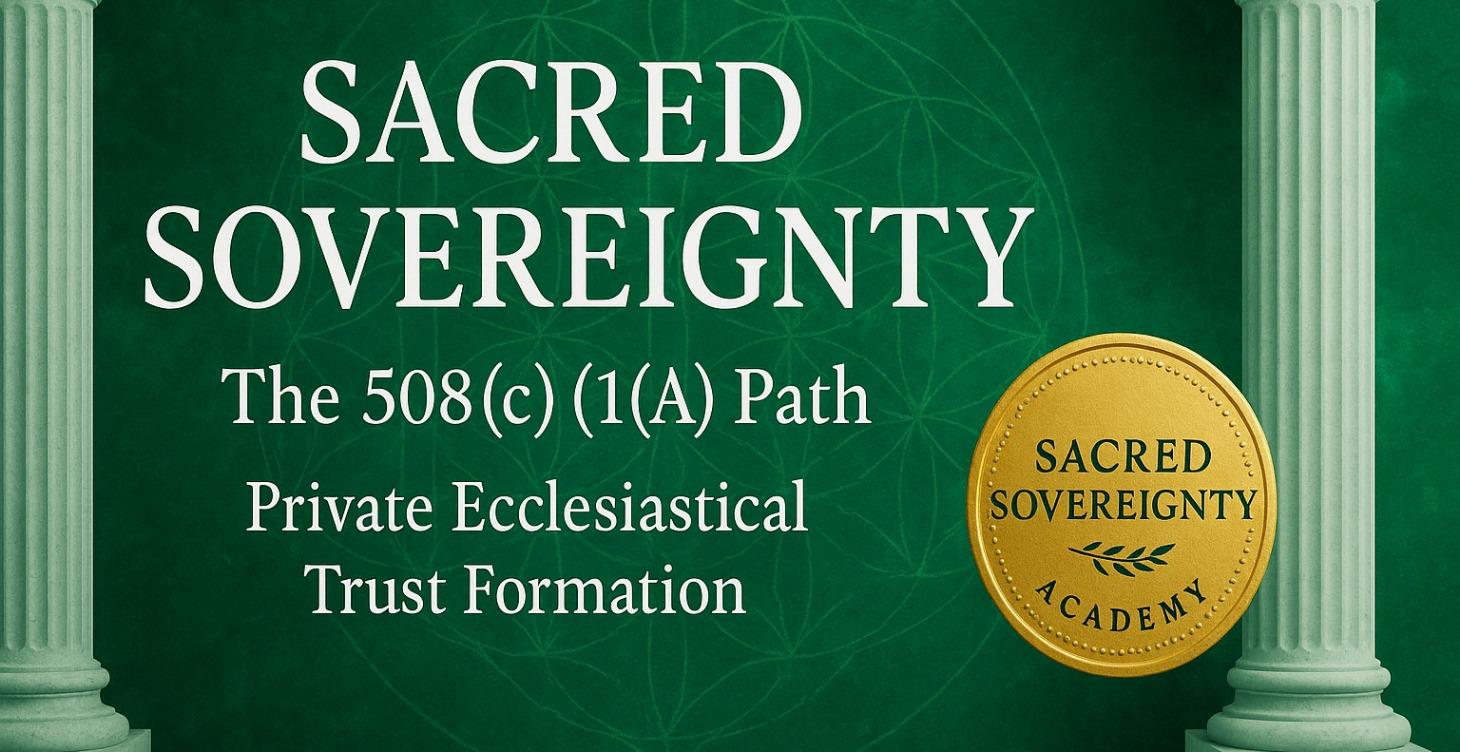 Sacred Sovereignty: The 508(c)(1)(A) Path