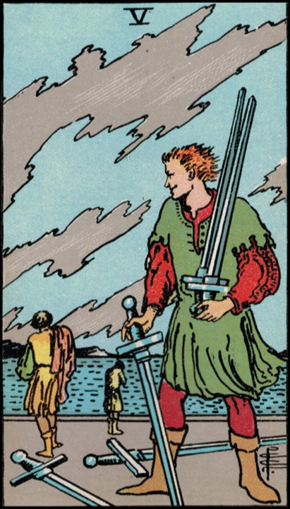 🤪 MONDAY MAYHEM!! ~ 5 of Swords!
