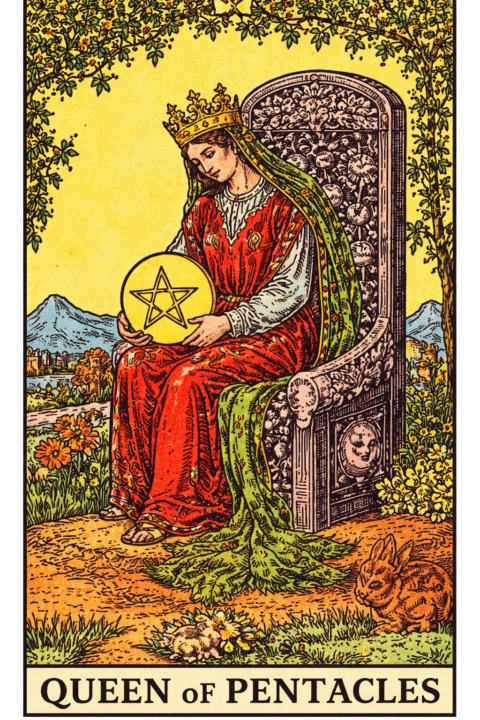 April 11th-Queen of Pentacles 
