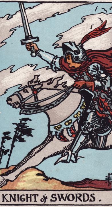 A Tale of Two Cards Tuesday! 📖: Knight of Cups & Knight of Swords