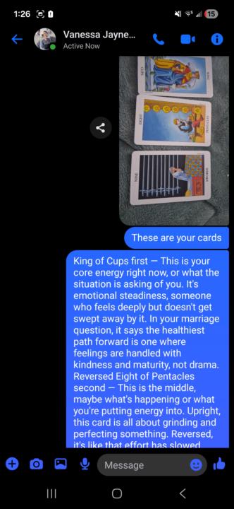 Did a few readings today