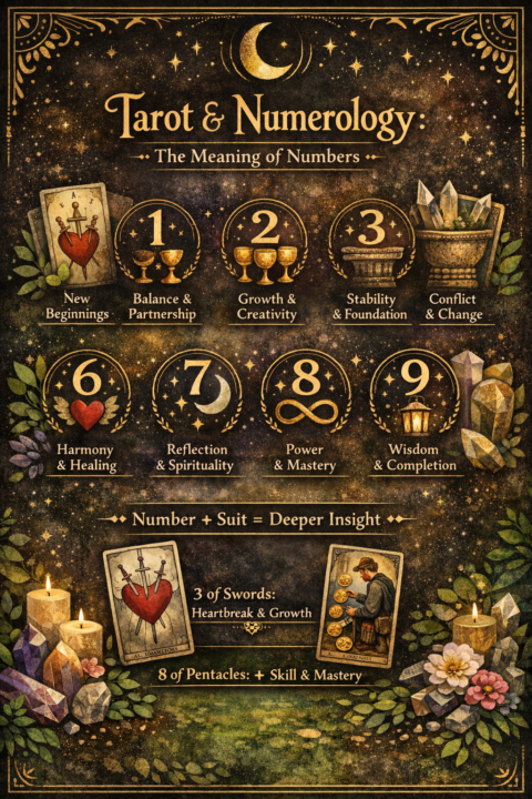 ✨ Tarot & Numerology: Unlocking the Hidden Language of Numbers ✨