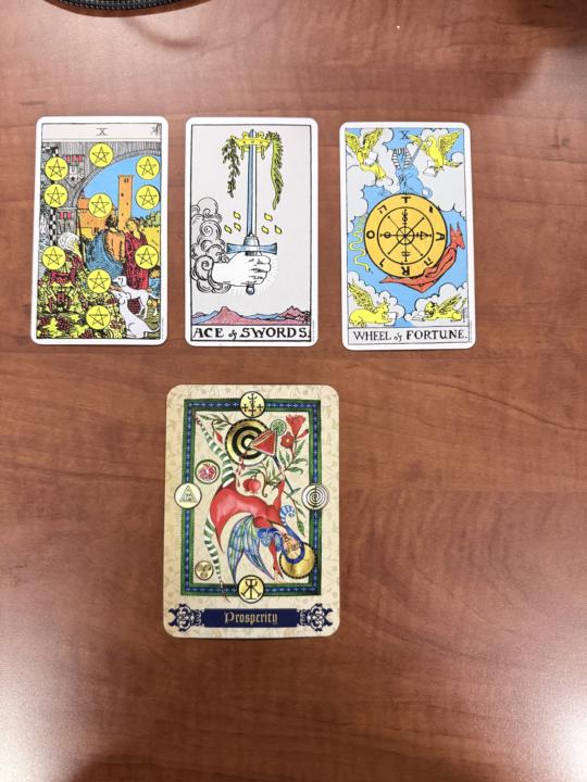 A quick card pull 
