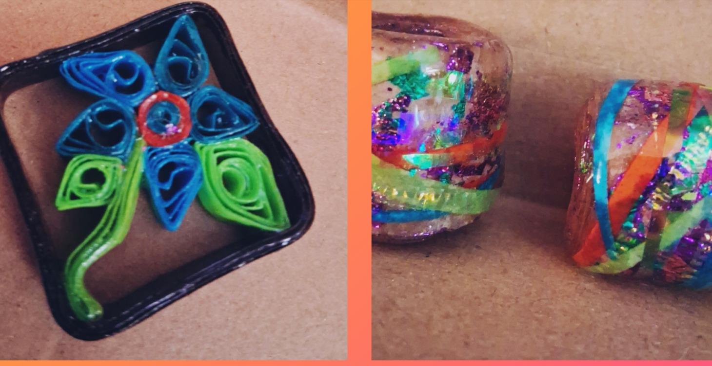 How-to Finish Paper Jewelry