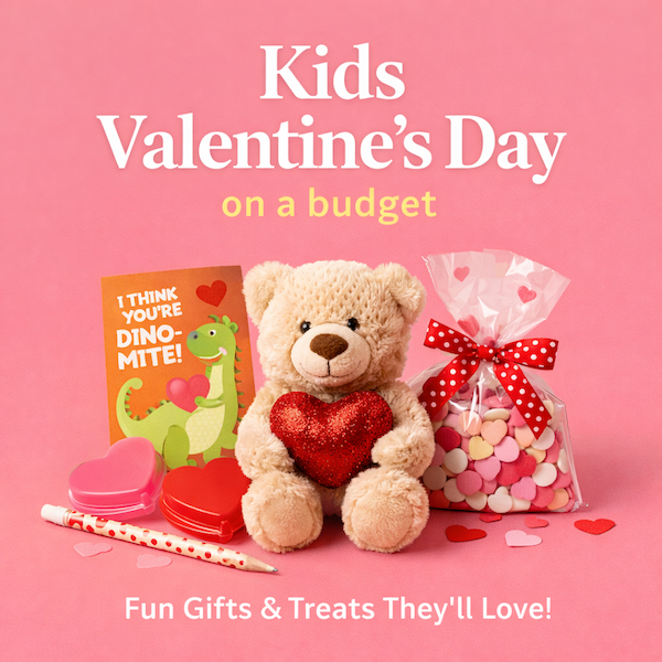 Kids Valentine's Day, on a budget
