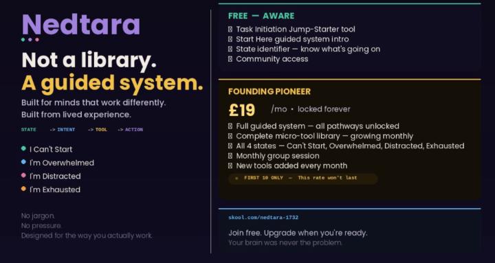 NEDTARA  -  Clarity Tools 