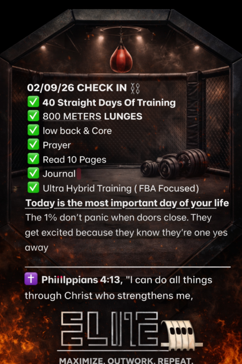 Training log 2-9-26