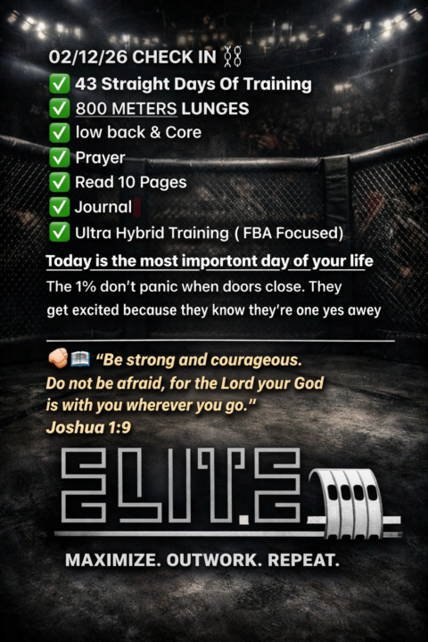 2/12/26 — Training Log