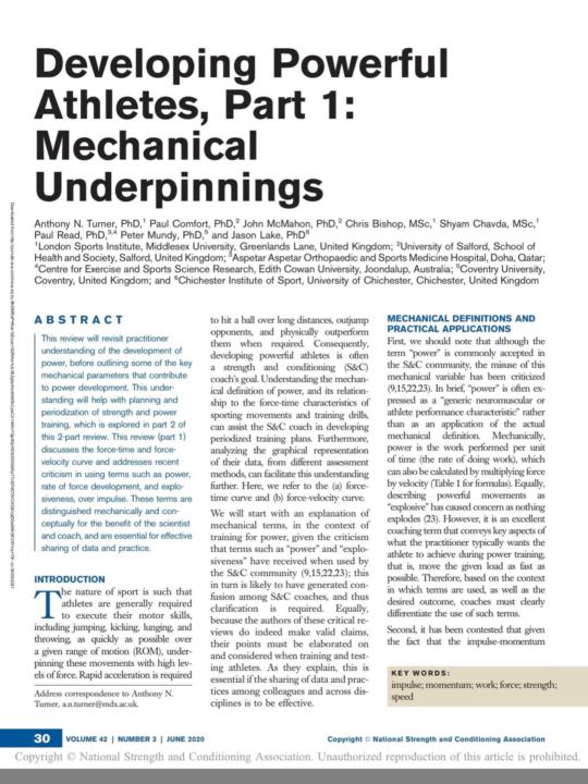 Where science meets performance 📝