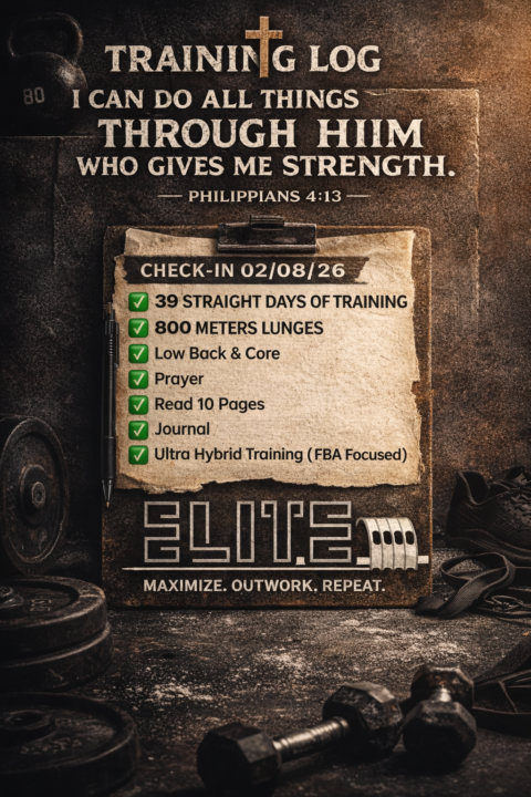 TRAINING LOG — 02/08/26