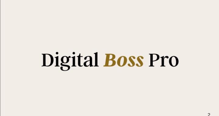 The Digital Boss Pro