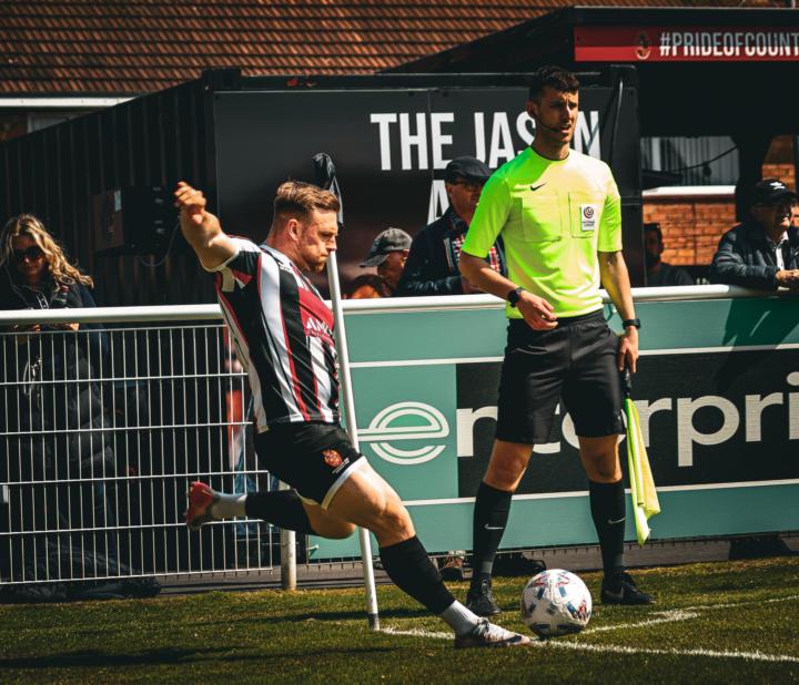 Spennymoor last game of the season 