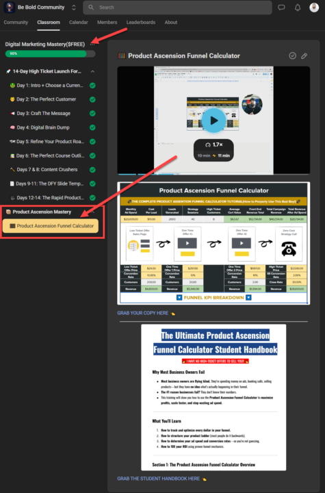 Probably my MOST VALUABLE training module to date!