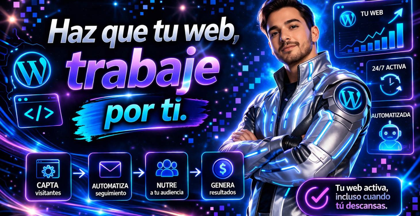 Haz que tu web trabaje por tí