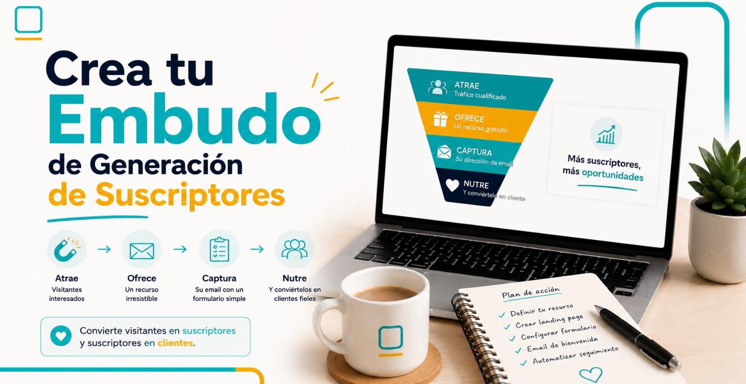 Crea tu Embudo de Generación de Suscriptores